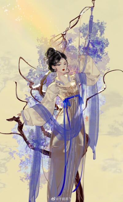 画师：千鹤昇飞 ​