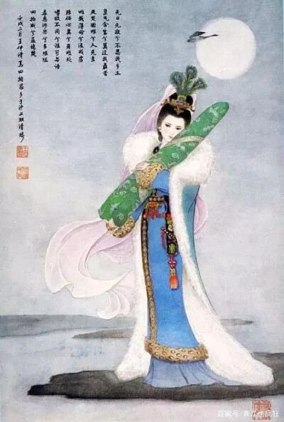 蔡文姬（蔡琰），古代四大才女之一