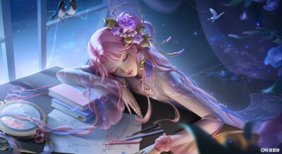 王者荣耀电脑壁纸。图源水印