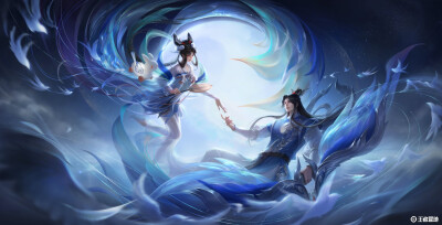 王者荣耀电脑壁纸。图源水印