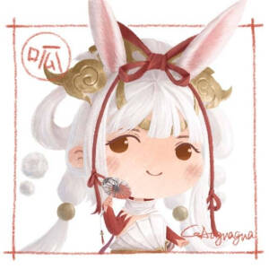 王者荣耀Q版头像 云中君 孙膑 司空震 芈月 诸葛亮 公孙离 兰陵王 花木兰 露娜  画手：gaoguagua高呱呱  图源：微博（不可商用）