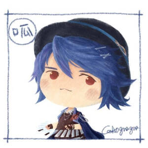 王者荣耀Q版头像 李元芳 琳 西施 百里玄策 张良 东方曜 周瑜 小乔 鲁班七号 画手：gaoguagua高呱呱 图源：微博（不可商用）