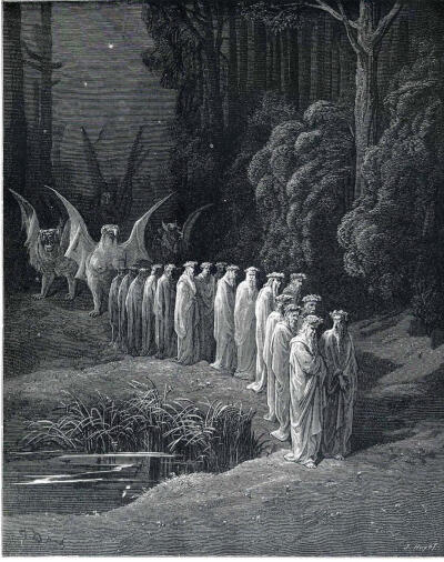 Gustave Dore
1832~1883
法国版画家、雕刻家和插图作家，学院派
他的笔触中氤氲着无尽的色彩