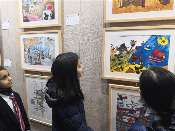 虚拟美术馆线上展览云展厅VR展 平行展线