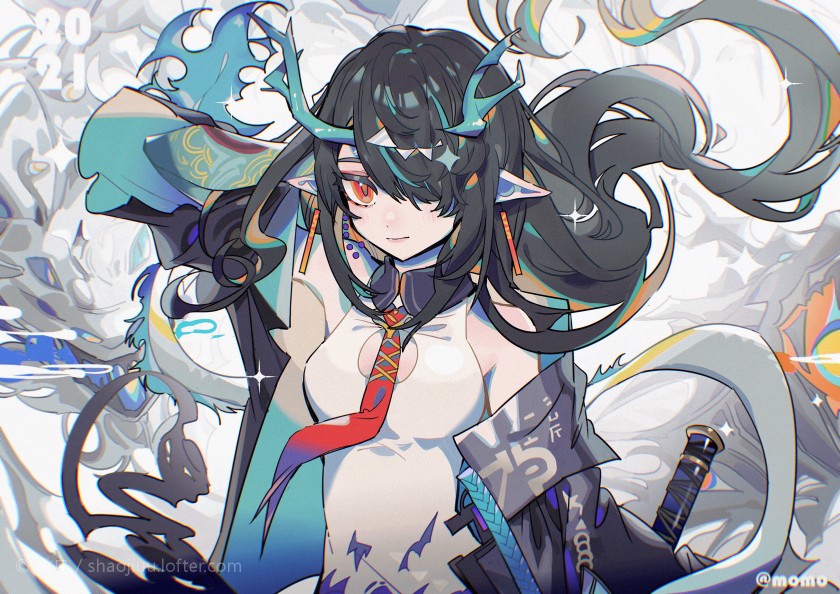 明日方舟 图来自lofter绘师 桃乌 (俏咪咪说一下我的百度@无名的走位)