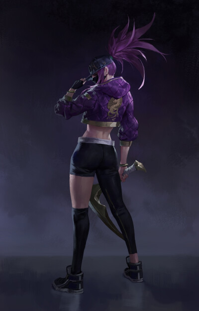 K/DA——阿卡丽