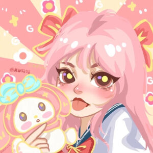 手绘头像｜动漫女头
画师：xusisi

#闺蜜头像#可爱头像#