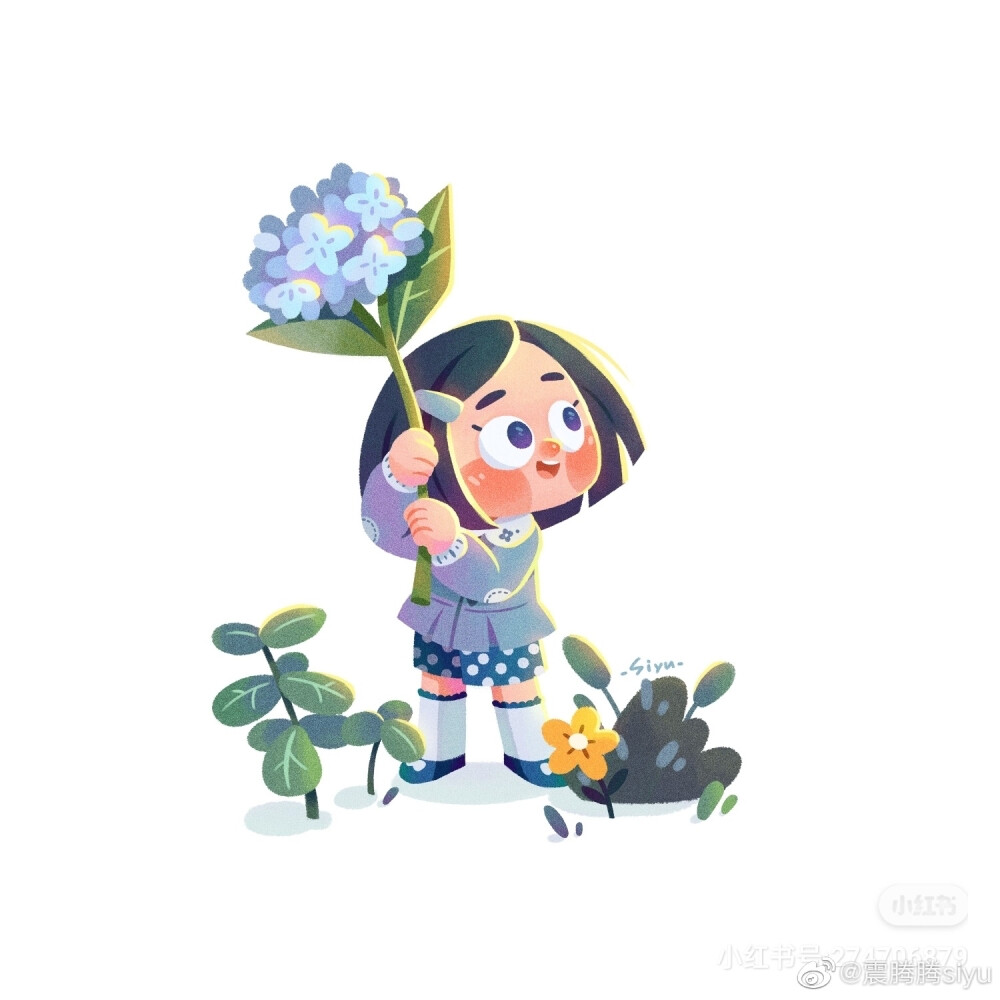 儿童插画
插画师：震腾腾