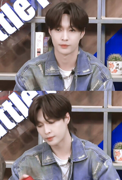 狼尾＋牛仔褂就是干净清爽的少年感啊