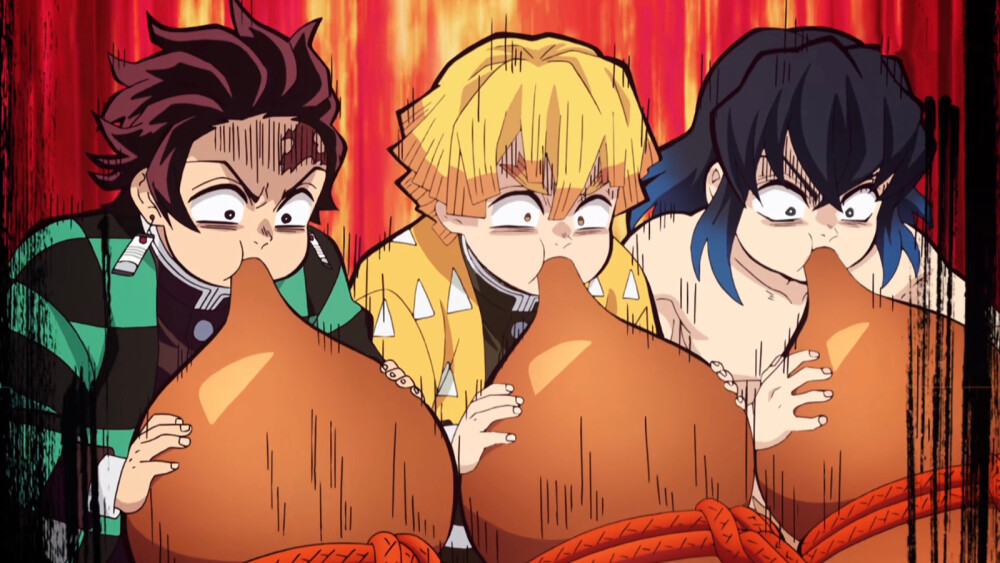 【鬼灭之刃】炭治郎& 善逸&伊之助