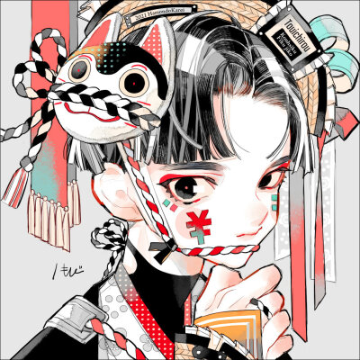 装饰细节丰富，精致的美！！！
插画师ハモンド華麗 ​​​