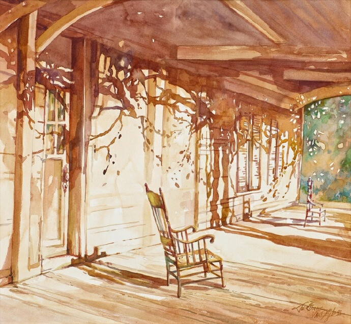 JerianneVanDijk 水彩作品。 ​​​​