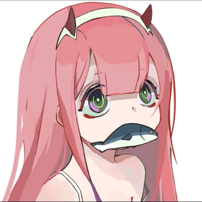 zero two鱼 可爱 少女心头像