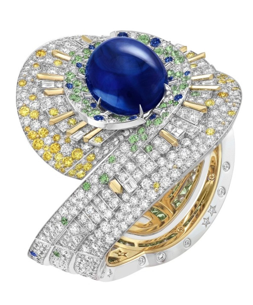 Van Cleef & Arpels 梵克雅宝 Sentier d’Etoiles 蓝宝石手镯