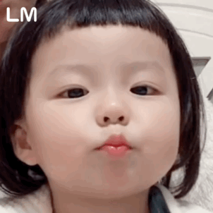 萌娃丸子妹表情包