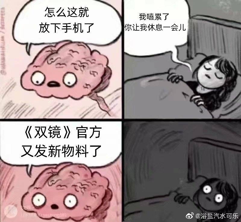 《双镜》表情包 孙伊涵&张楠
图源 电视剧双镜 官方微博评论