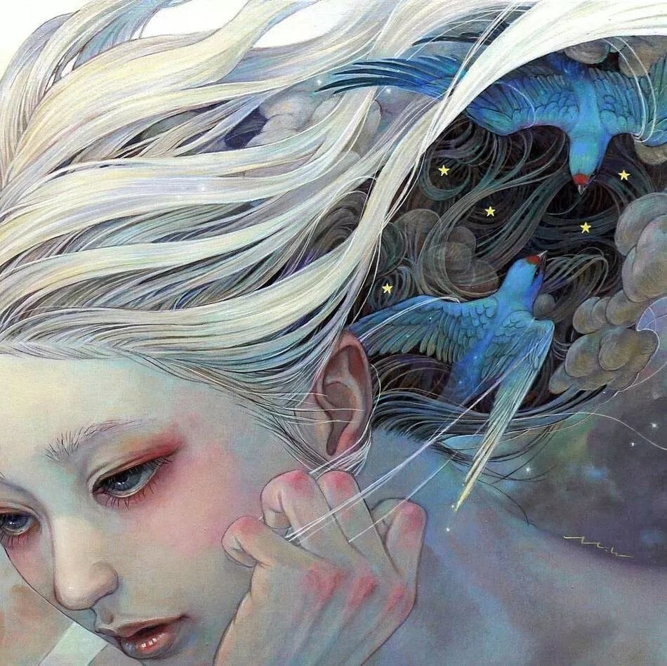 日本油画艺术家 平野实穗（Miho Hirano） ​​​​