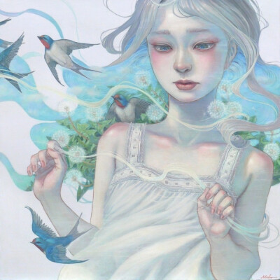 日本油画艺术家 平野实穗（Miho Hirano） ​​​​