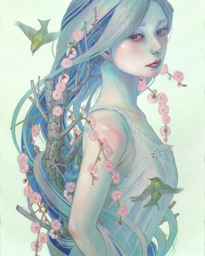 日本油画艺术家 平野实穗（Miho Hirano） ​​​​