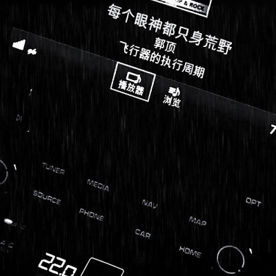 
hey 下雨天 一起听歌吧