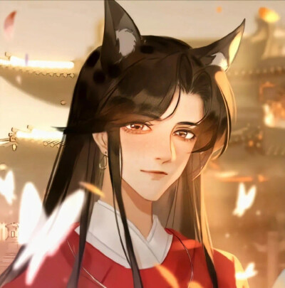 天官赐福 花怜&谢城 画师：狄大萌.