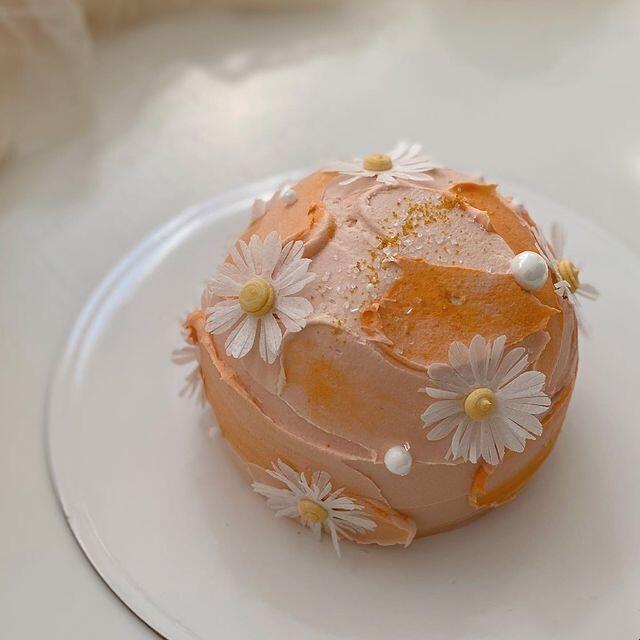 球形蛋糕，ig：floral_u_cake ​​