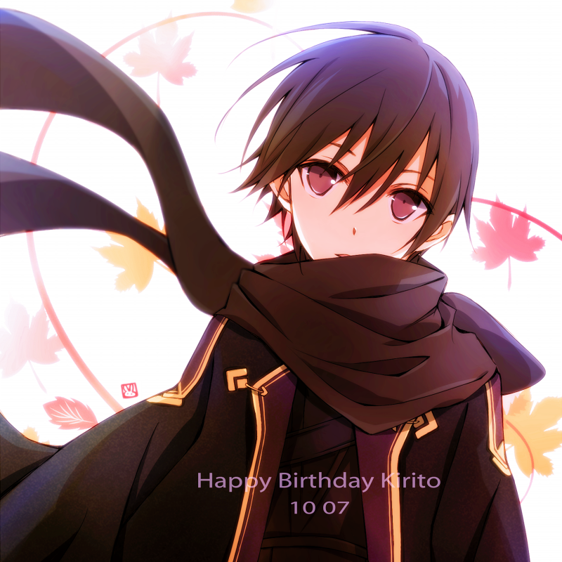 刀剑神域 桐人/桐谷和人 动漫头像 动漫男头