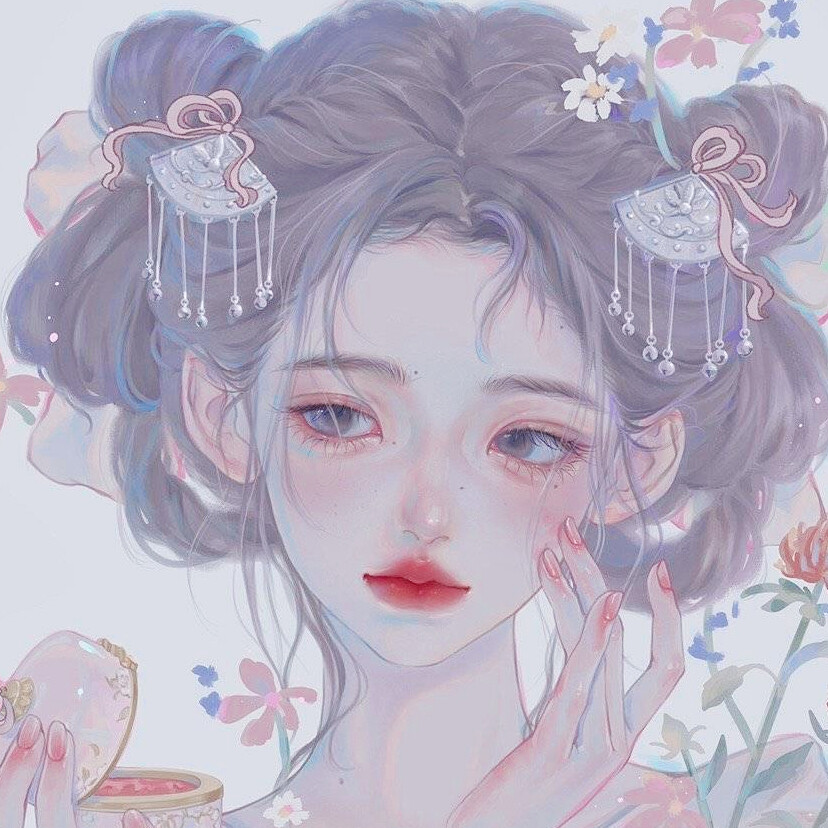 女生头像 原画作者gua老师