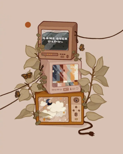 温柔可爱的奶茶色系背景