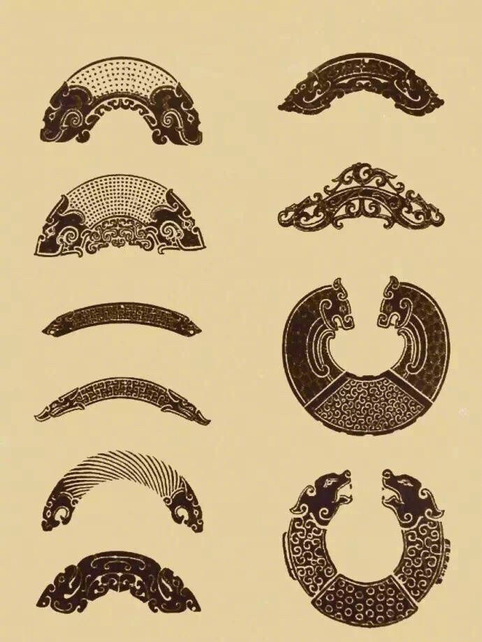 纹样集 · 中国古玉上的吉祥纹