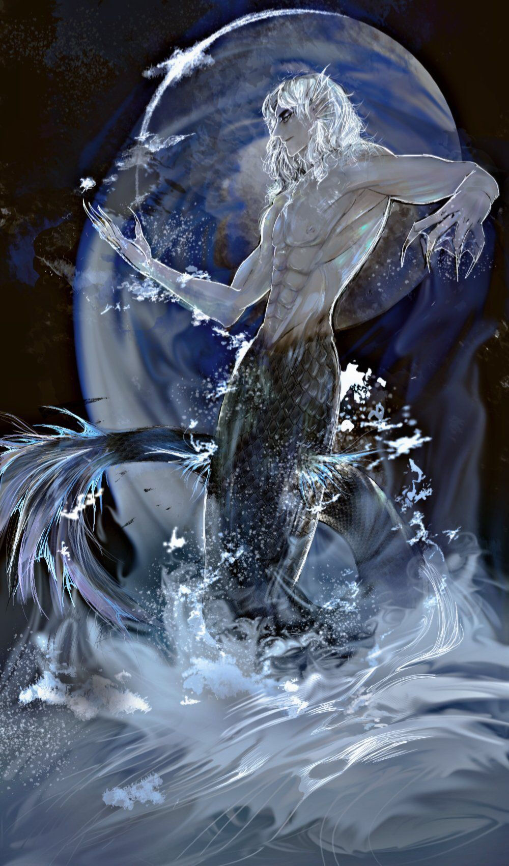 德萨罗人鱼的图阿修罗图片