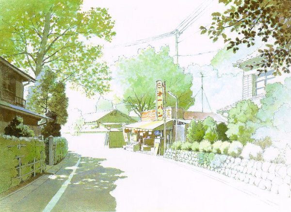 场景设计师男鹿和雄原画大赏