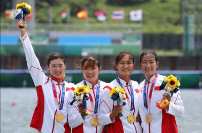 2020東京奧運(yùn)會(huì)賽艇女子四人雙槳陳云霞 張靈 呂揚(yáng) 崔曉桐