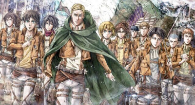 兵长的个子不对劲(｀_´)ゞ