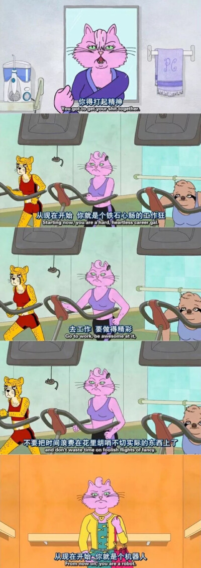 ✆ 台词截图拼接｜美国动画｜马男波杰克( BoJack Horseman )