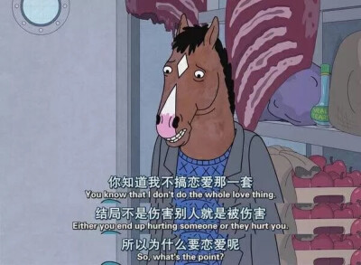 ✆ 台词截图拼接｜美国动画｜马男波杰克( BoJack Horseman )