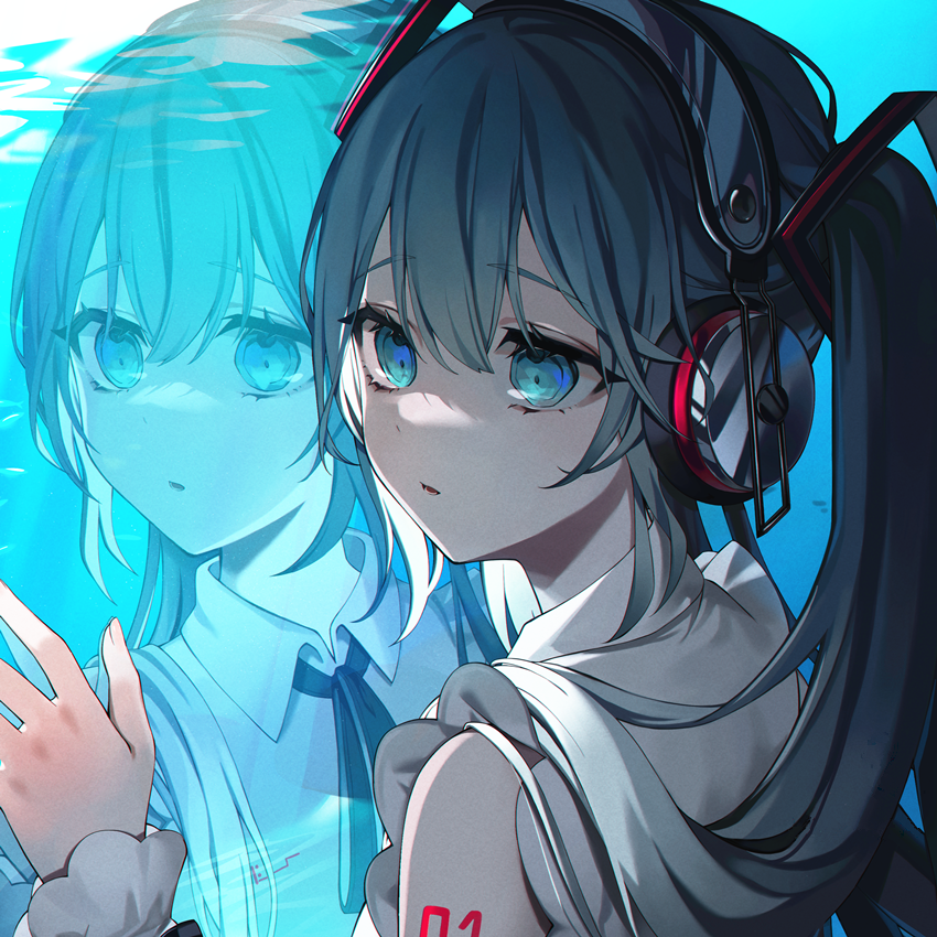 8.31初音诞生日
动漫女头◇虎斑自截 图片来源：pixiv