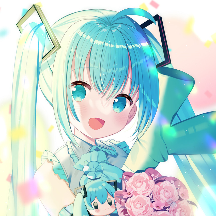 8.31初音诞生日
动漫女头◇虎斑自截 图片来源：pixiv