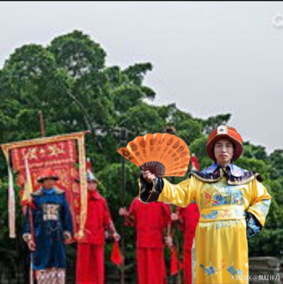 飘虹伴月扮皇帝，大清王朝乾隆大帝，许昌培上传，成都市青白江区姚渡镇红瓦店社区，原祥福镇，城厢镇