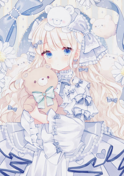 Lolita 少女插画