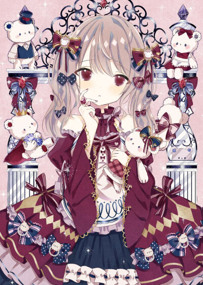 Lolita 少女插画