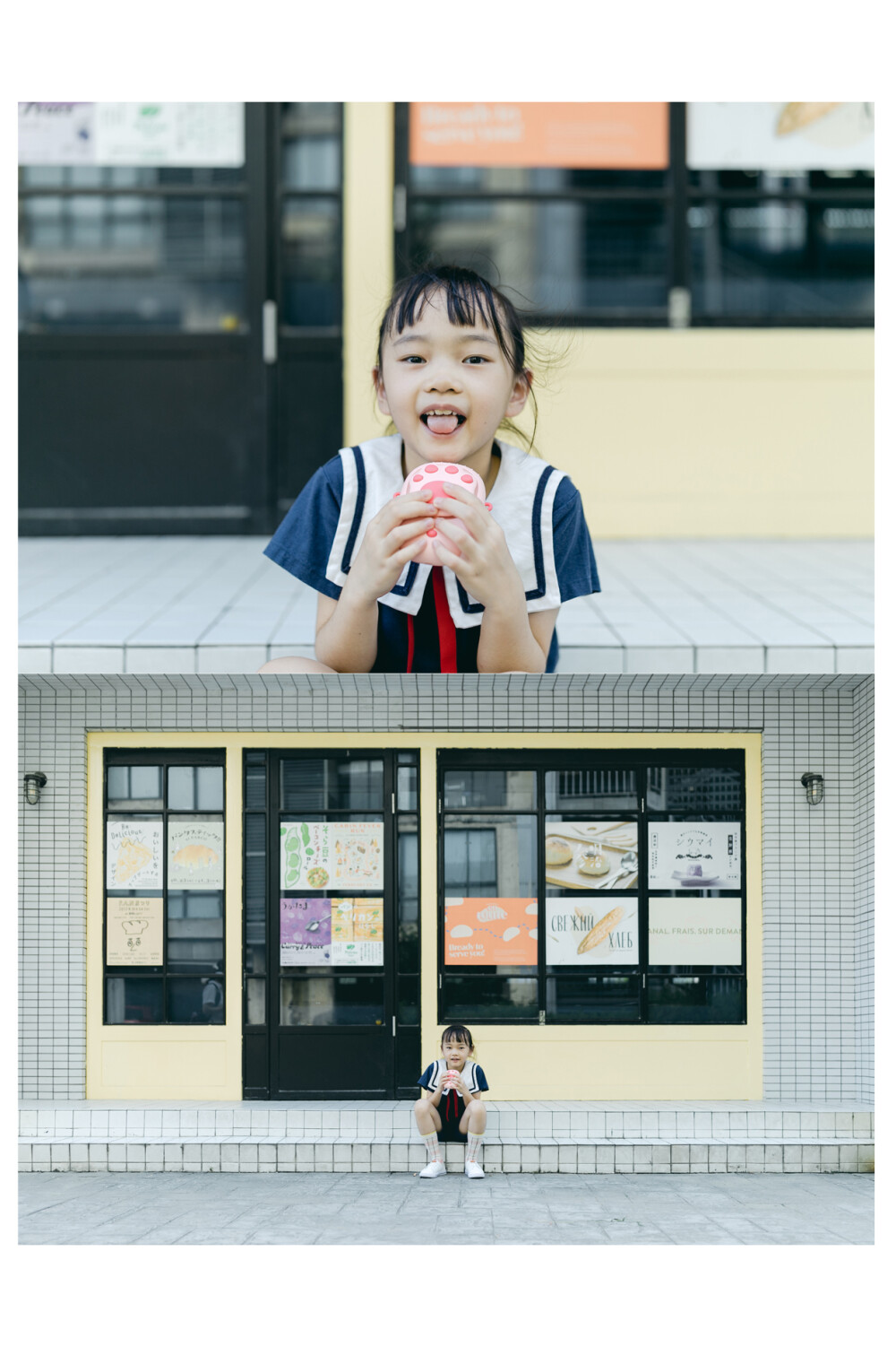 葫芦的夏天
摄影：洪小漩
出镜：葫芦娃
和葫芦娃妈妈约了大概有一年了。可是葫芦好忙，忙着练球，忙着上课。
上次见到葫芦，还是我在坐月子，葫芦来家中看菲比，一直说，妹妹好小好小好小，还给菲比准备了礼物。
我记忆中，我第一次见葫芦，她也不过几个月大，在泳池里套着脖圈游泳。一晃眼，她都念小学了，个头窜了好多，身材也是随妈妈一样，长手长脚。
葫芦说，自己长大了想当个宇航员。我也不知道为什么会是宇航员，我只是羡慕，她对长大充满希望这件事。
