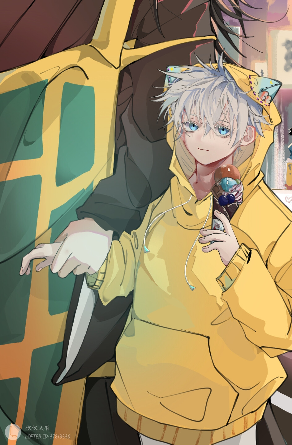 咒术回战 夏五 画师lofter:攸攸又有