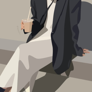 不明显情头，手绘情头