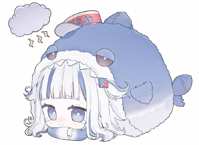 可可爱爱的gawrgura头像
Artist：星宫みつぎ
Twitter：hocmiya