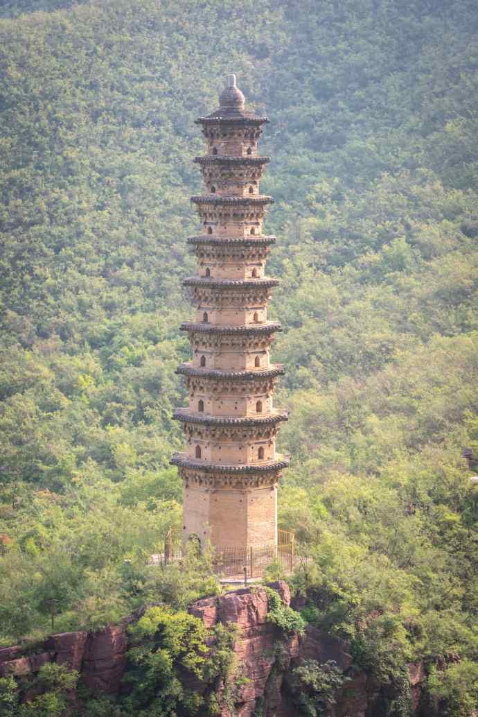 豫 云台山 百家岩寺塔