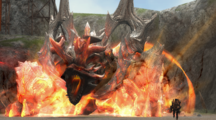 焰岳龙"超弩级古龙"古龙种"牙龙种"~灼焰热气