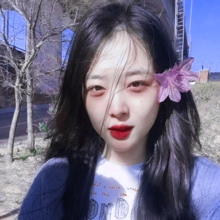 *崔雪莉 *"即使是富士山也留不住枯萎的花瓣" *cr.