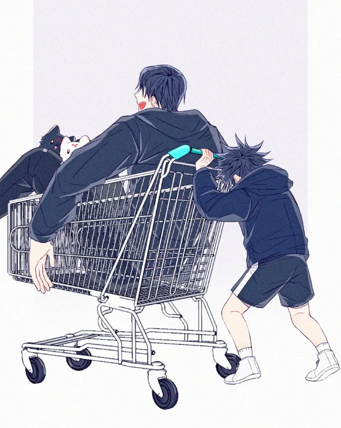 咒术回战虎杖爸爸VS伏黑爸爸
侵权删