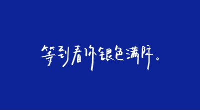 - 水星記
当我还可以再跟你飞行
环游是无趣
至少可以 陪着你
/歌词/手写/壁纸/背景图